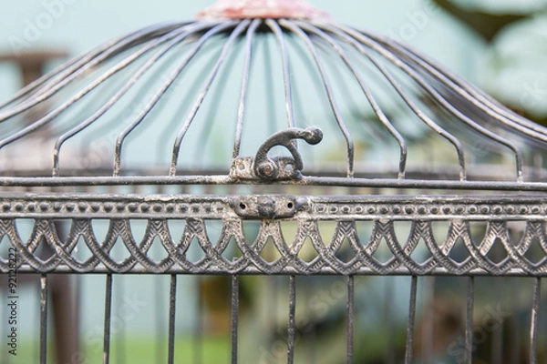 Obraz Detail bird cage