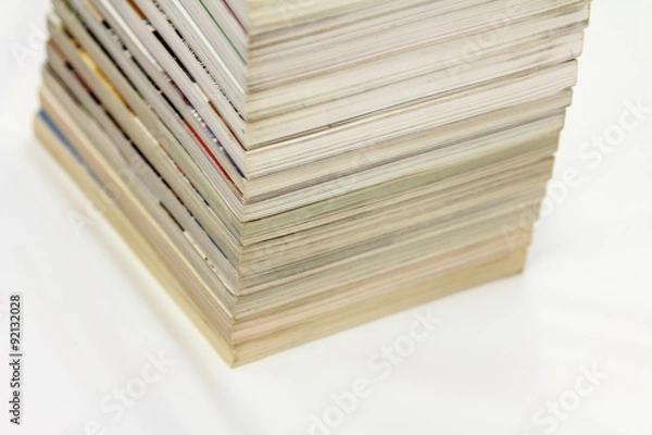 Fototapeta 積み上げられた古い本