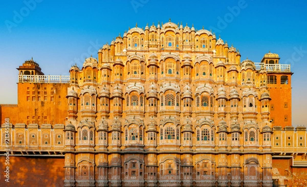 Obraz Hawa Mahal - Palace of Winds, Jaipur, Rajasthan, India.