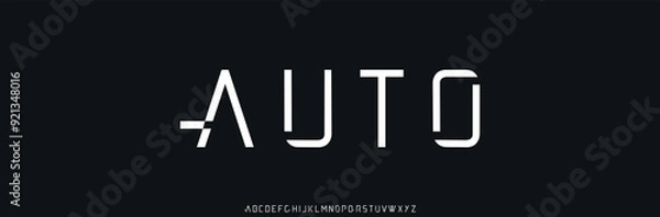Obraz  Elegant Font Uppercase Lowercase and Number. Classic Lettering Minimal Fashion Designs. Typography modern serif fonts regular decorative vintage concept. vector illustration 
