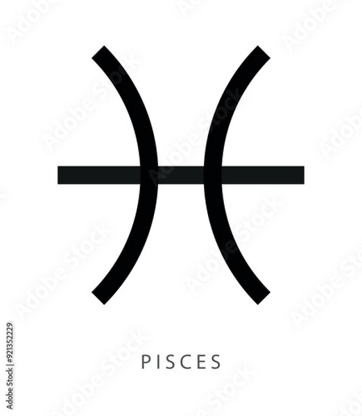 Obraz Pisces astrological sign