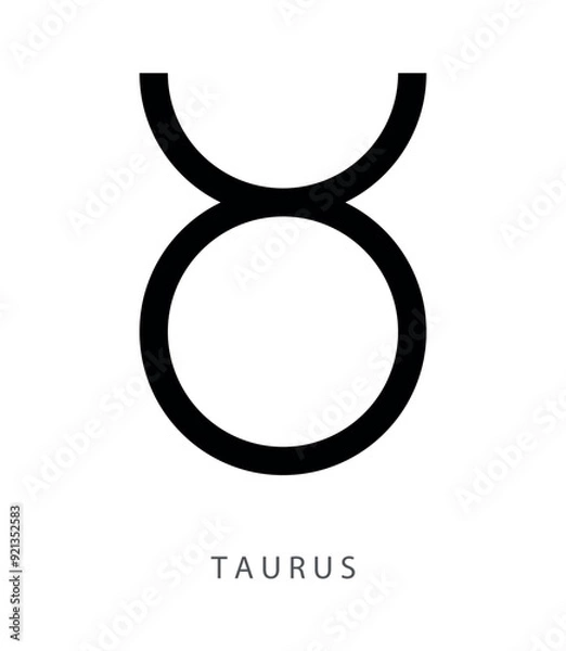 Obraz Taurus astrological sign