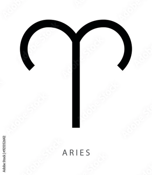 Obraz Aries astrological sign
