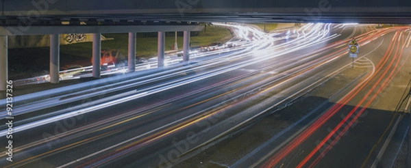 Obraz Highway At Night