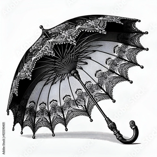 Obraz Antique Victorian Parasol