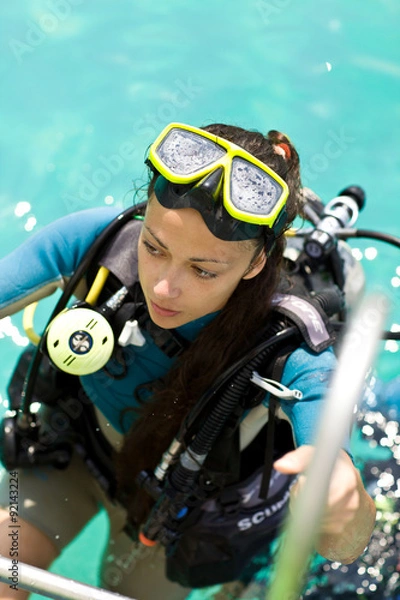 Obraz scuba diver