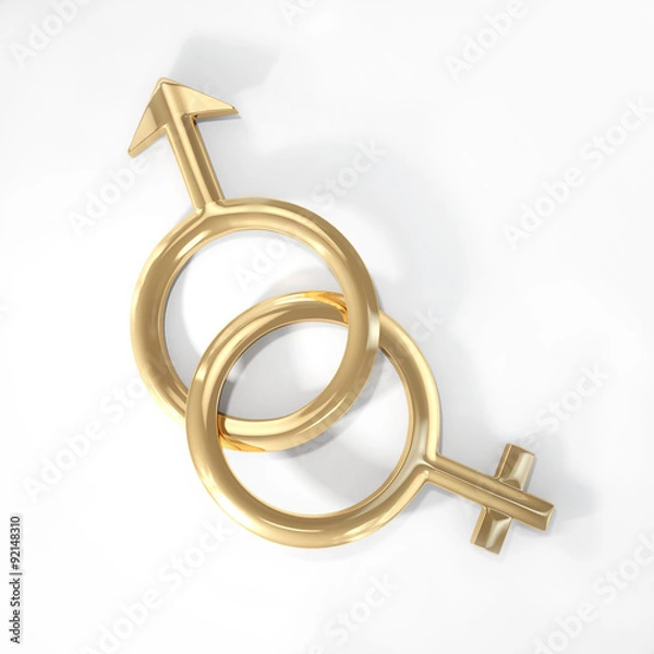 Fototapeta He and she