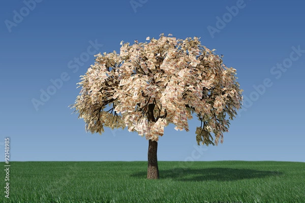 Fototapeta Money tree