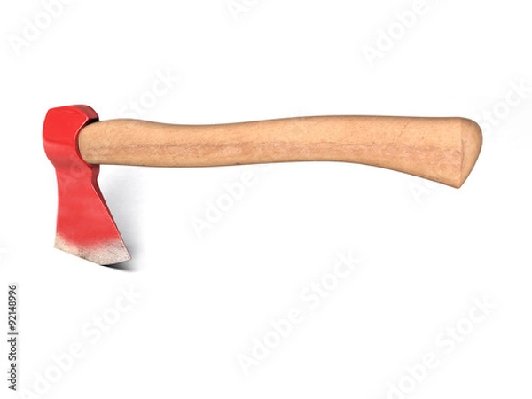 Fototapeta Red axe