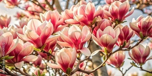 Fototapeta magnolia, background