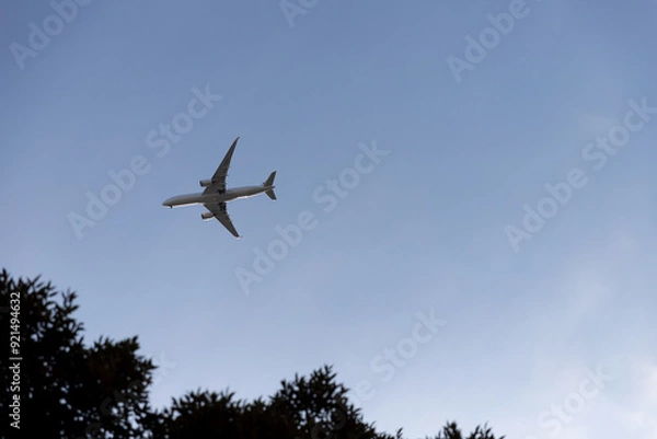 Obraz 空を飛ぶ旅客機
