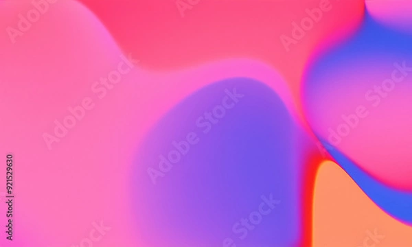Obraz colorful abstract wavy shape background for web