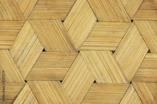 Obraz Bamboo six star texture and background