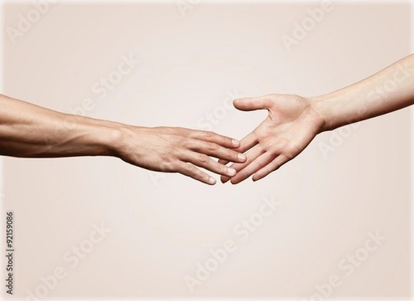 Fototapeta A Helping Hand.