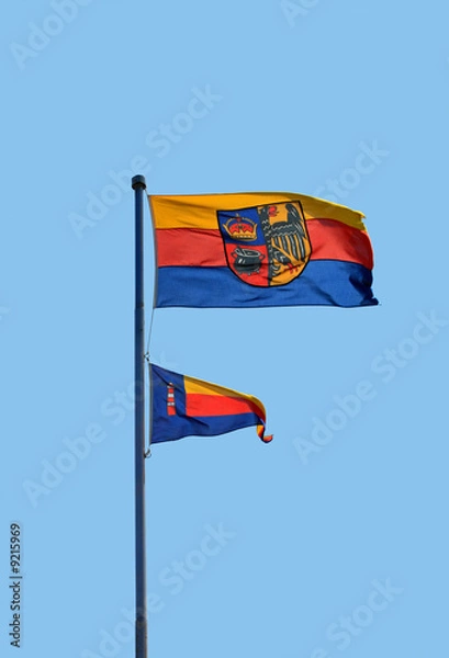 Obraz Flaga Północnej Fryzji