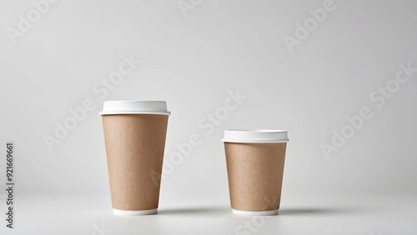 Fototapeta Image with paper cup
