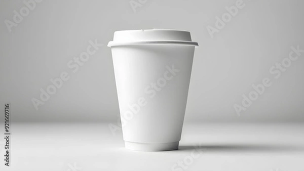 Fototapeta Image with paper cup