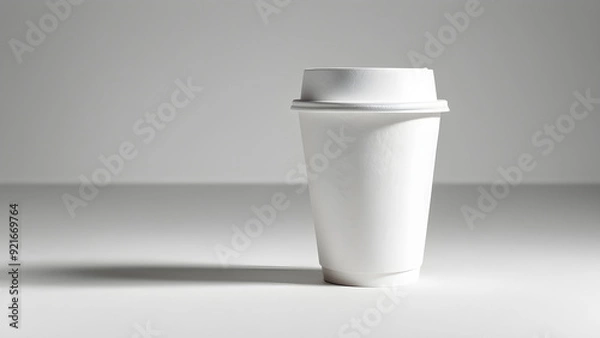 Fototapeta Image with paper cup