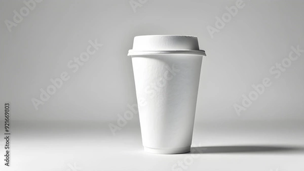 Fototapeta Image with paper cup