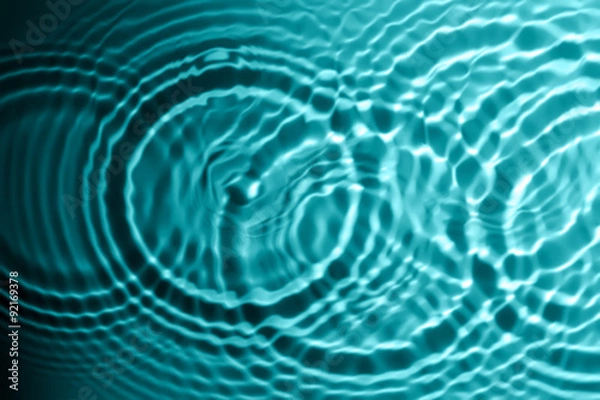 Obraz Okręgi na wodzie