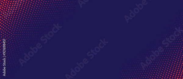 Fototapeta Abstract colorful halftone background.