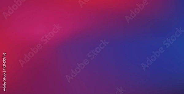 Fototapeta Abstract blue and purple gradient color background with blank smooth and blurred multicolored style