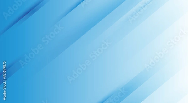 Fototapeta Abstract blue gradient stripes background