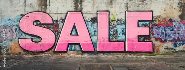 Fototapeta Graffiti Sale