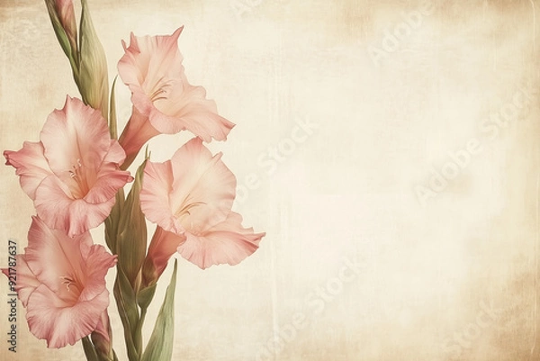 Obraz gladiolus