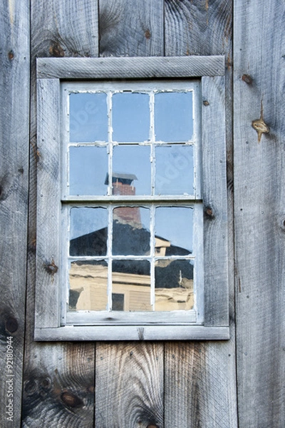 Fototapeta Distorted reflection