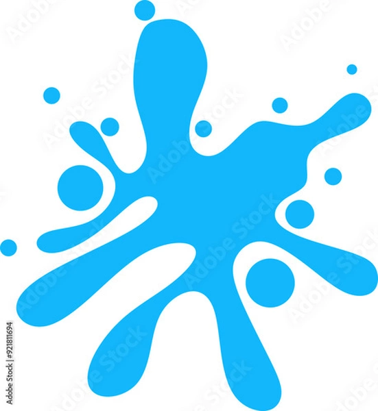 Fototapeta Fluid Splash Abstract