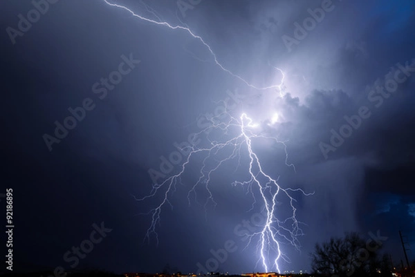 Obraz Desert Lightning