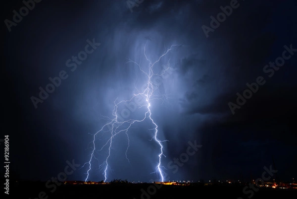 Obraz Desert Lightning