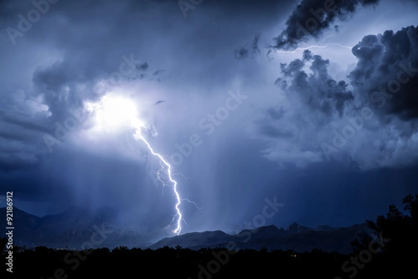 Obraz Desert Lightning