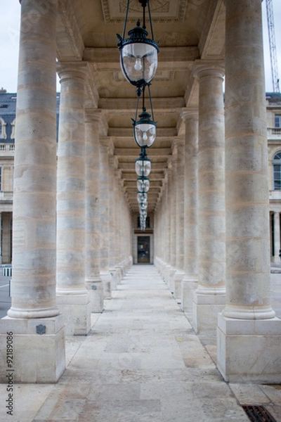 Obraz column in the royal palace
