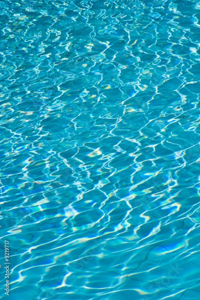 Obraz Ripple patterns in a pool at daytime