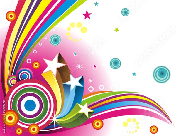 Obraz Ilustracja tła wektora