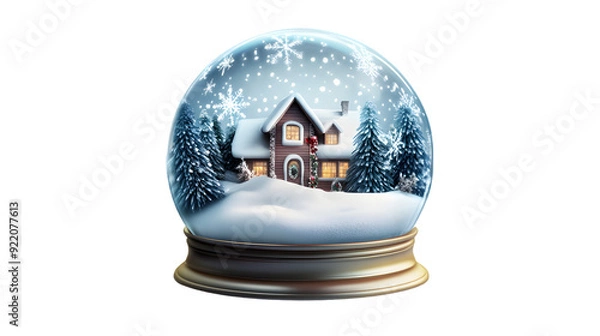 Fototapeta Snow globe