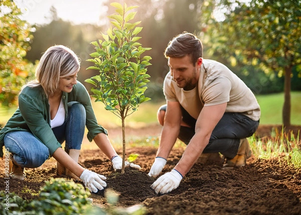 Fototapeta 植樹風景