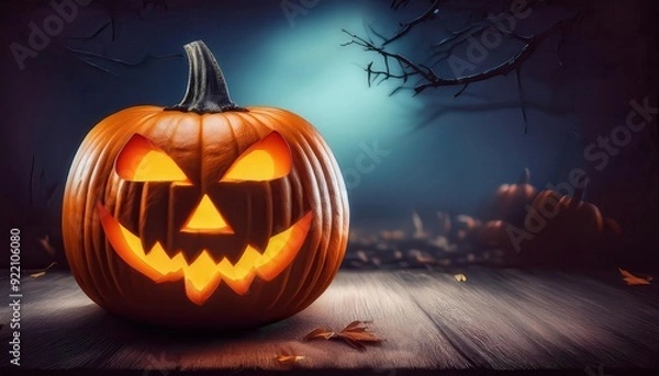 Fototapeta Children go trick-or-treating, asking for candy from neighbors while saying “trick or treat.”