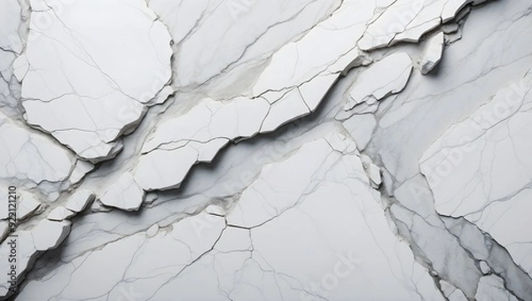 Obraz Hintergrundgrafik - Weißer Marmor