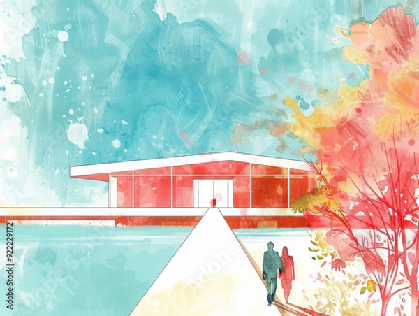 Fototapeta illustration 