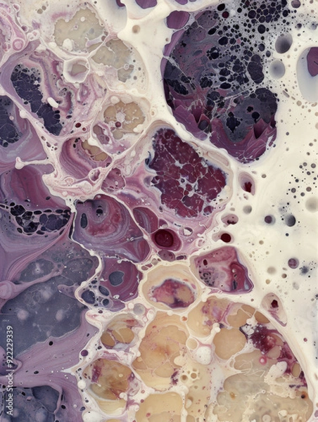 Fototapeta abstract background with bubbles