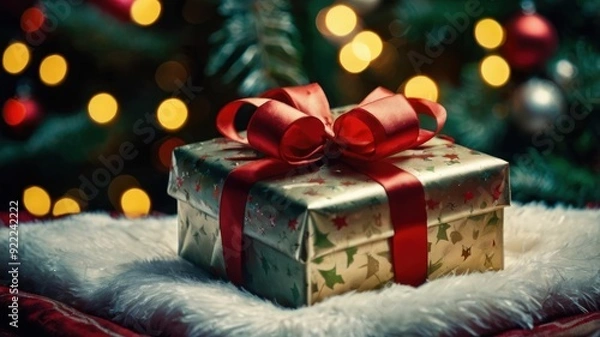 Fototapeta christmas gift box