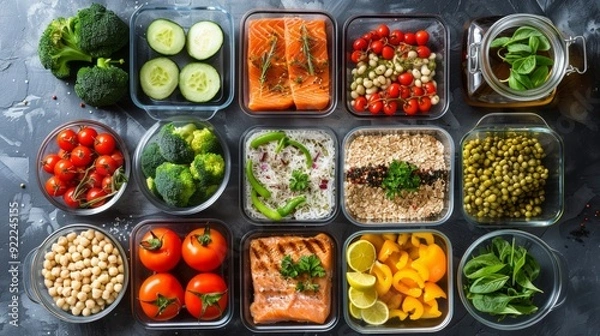 Fototapeta vegetable salad