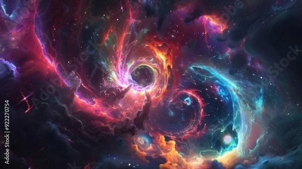 Fototapeta Cosmic Nebula