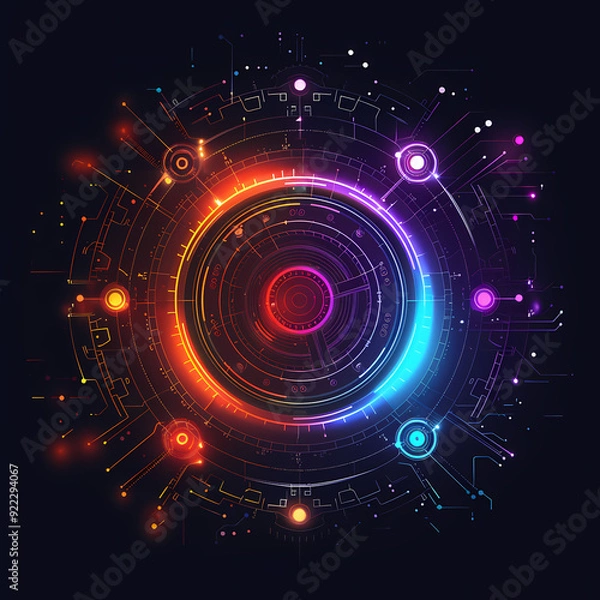 Fototapeta logo symbol art design image,illustration vector.