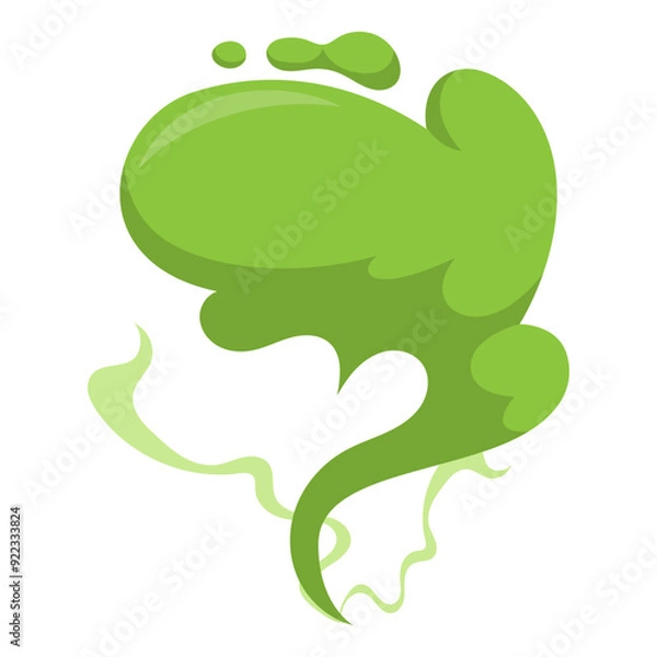 Obraz Green Smoke Cloud