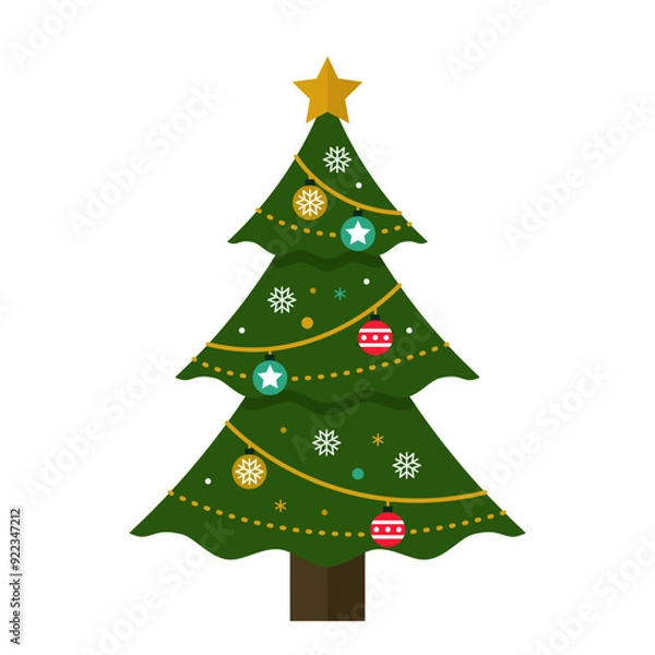 Obraz Christmas Tree Clipart