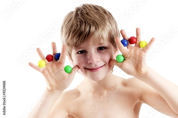 Obraz Mit den Fingern